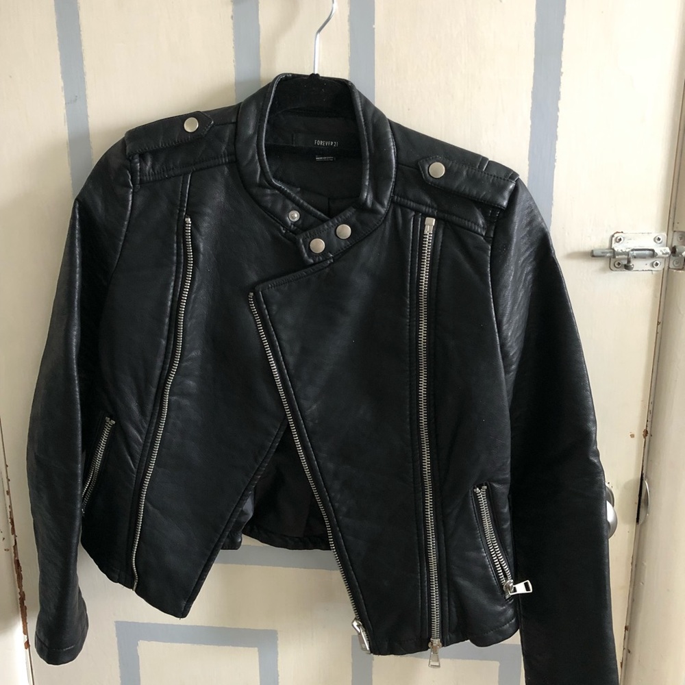 Forever 21 leather jacket